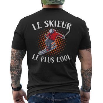 T-shirt Snowboarder Rétro – Coton, Coupe Classique, Manches Courtes, Idée Cadeau Pour Skieurs Et Snowboardeurs