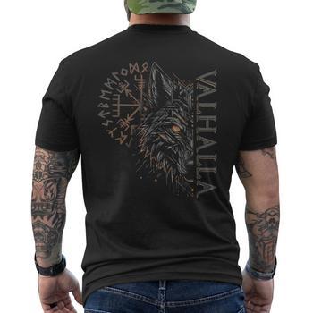 Débardeur "Valhalla Wolf" - Boussole Viking Avec Runes D'Odin - Motif Mythologie Nordique - Coupe Classique - 6