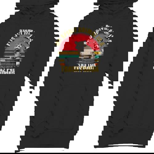 Raccoon Enthusiast Youth Hoodie - Trash Panda Spirit Animal - Raccsy