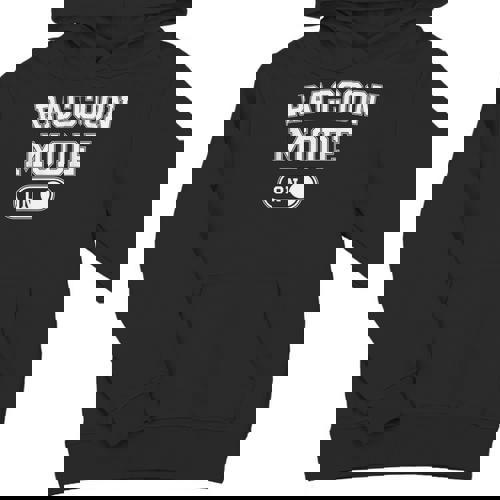 Raccoon Mode On Youth Hoodie - Fun Animal Lover Costume - Raccsy