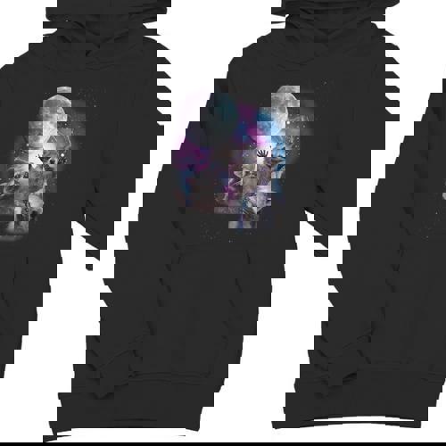 Raccoon Moonlight Howl Hoodie - Youth Unisex - Raccsy