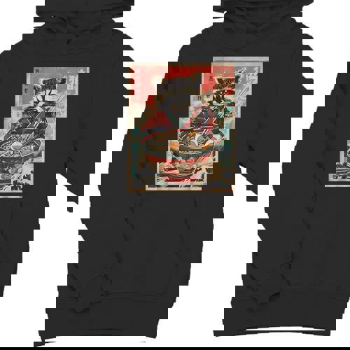 Raccoon Ramen Hoodie - Anime Style Unisex Youth Fashion - Raccsy