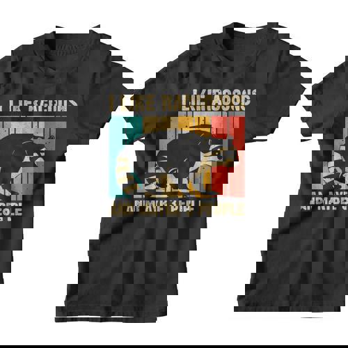 Raccoon For Men Women Raccoon Lover Introvert Graphic Youth T-Shirt - Raccsy