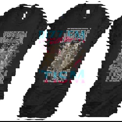 Autistic Raccoon Unisex Jersey T-Shirt - Relatable Meme Style - Raccsy