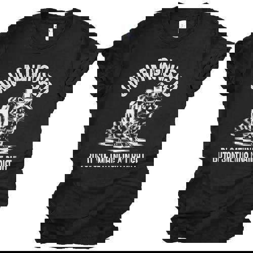 Cowboy Raccoon Unisex T-Shirt - Humorous | Unique Graphic | Jersey Fit - Raccsy