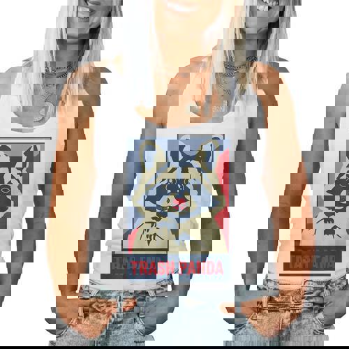 Raccoon Lover Women's Tank - Fun Trash Panda Design - Raccsy