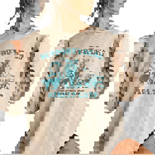 Support Local Street Cats Sweatshirt - Women's Vintage Design - Raccsy