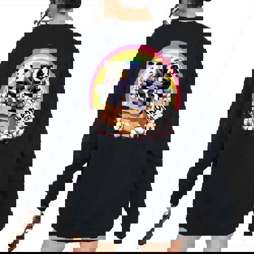 Adopt Street Cats & Wildlife - Vintage Oversized Sweatshirt - Raccsy