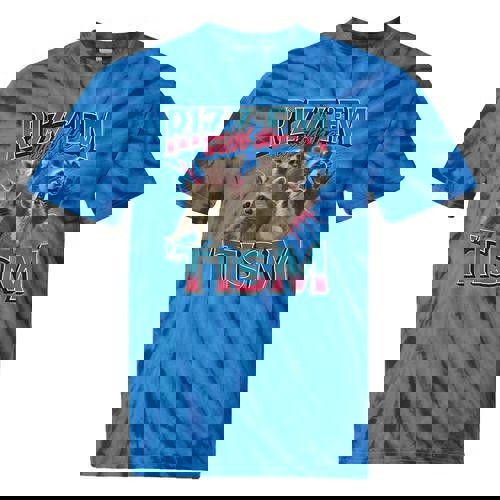 Autism Awareness Raccoon Tie-Dye Unisex T-Shirts | Fun & Unique - Raccsy
