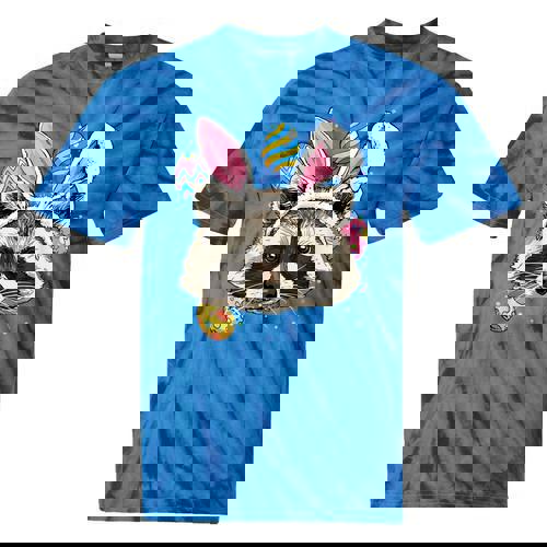 Easter Raccoon Tie-Dye T-Shirt - Fun for Bunny Lovers - Raccsy