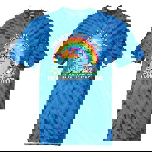 Groovy Raccoon Tie-Dye T-Shirt - Dumpster Fire Fun Twist - Raccsy