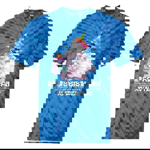 Tie-Dye Raccoonicorn T-Shirt | Trash Panda Unicorn Design - Raccsy