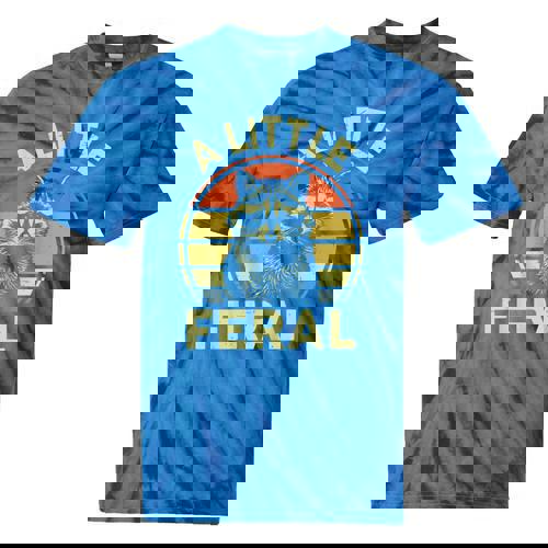 Retro Raccoon Graphic Tee - Family Collection | Tie-Dye Crew Neck - Raccsy