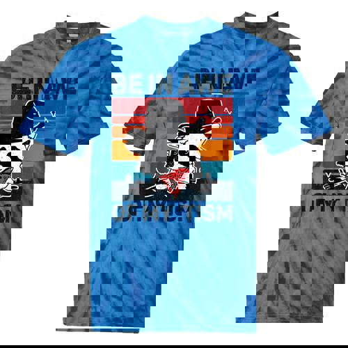 Vintage Tie-Dye Autism Awareness T-Shirt | Raccoon Design - Raccsy
