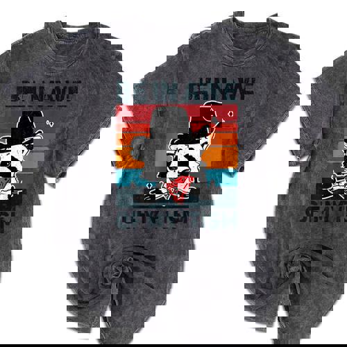 Be In Awe Of My 'Tism Vintage Autistic Autism Raccoon Mineral Wash Tshirts - Raccsy AU
