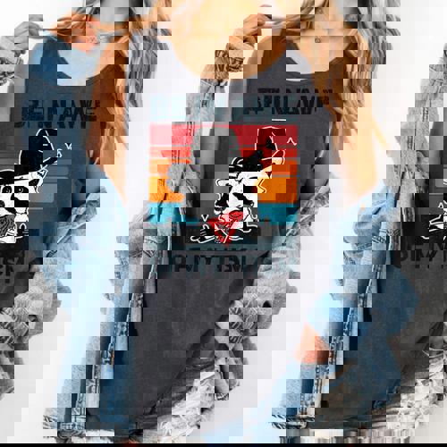 Be In Awe Of My 'Tism Vintage Autistic Autism Raccoon Comfort Colors Tank Top - Raccsy