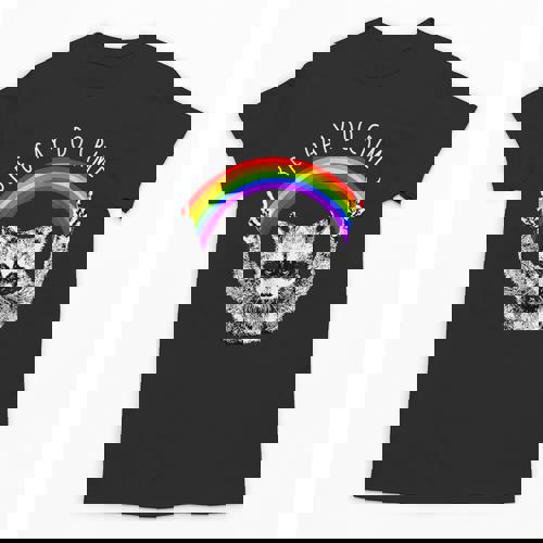 Raccoon Pride T-Shirt - LGBTQ Fun Theme | Unisex Tee - Raccsy