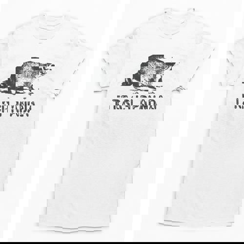Raccoon Print Unisex T-Shirt - Modern Animal Style, All Season - Raccsy