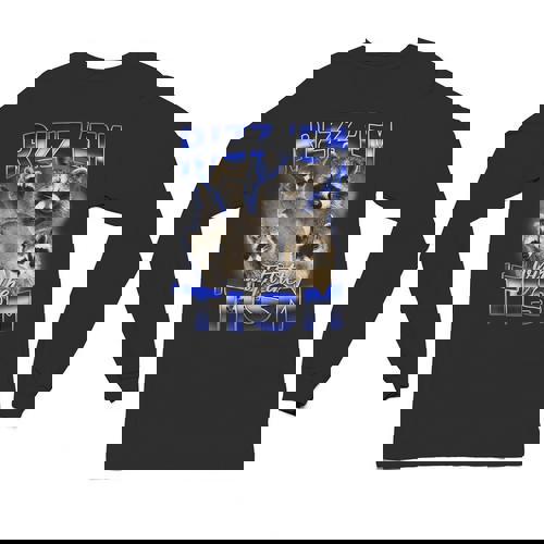 Autistic Raccoon Rizz Meme Unisex Long Sleeve T-Shirt - Raccsy