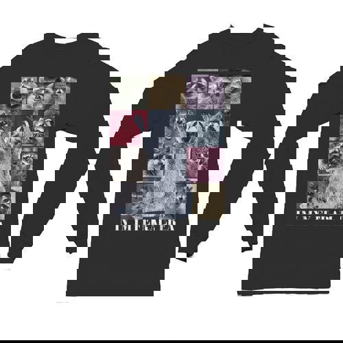 In My Feral Era Raccoon Meme | Unisex Long Sleeve T-Shirt - Raccsy