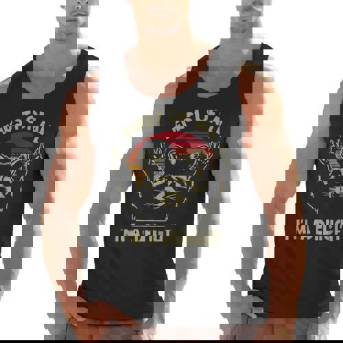 Sarcastic Raccoon Lover Men's Tank Top - Fun & Unique Gift - Raccsy