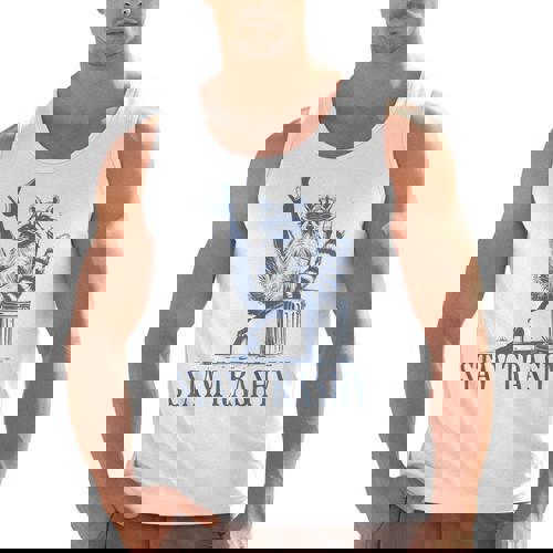 Stay Trashy Raccoon Halloween Tank Top for Men - Raccsy