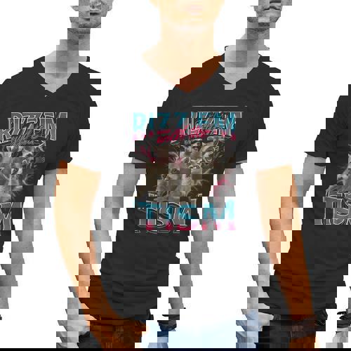 Autistic Raccoon Meme T-Shirt | Men's V-Neck | Fun & Unique  - Raccsy