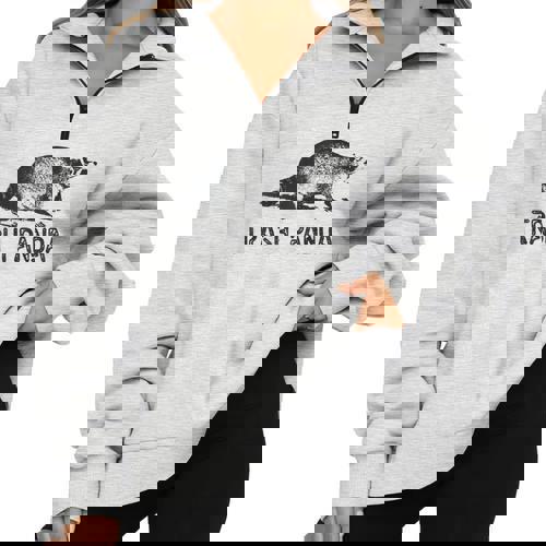 Raccoon Apparel & Trash Panda Modern Animal Print Grey T-Shirt Small Short Sleeve Pull On Classic Fit All Seasons Half Zip Oversized Sweatshirt - Raccsy AU