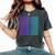House Musicaporwave Techno House Musique Edm Amoureux Dj T-shirt oversize confortable pour femme Pepper