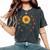 Multiple Sclerosis Awareness Sunflower Ms Warrior Support Camiseta extragrande cómoda para mujer Pepper