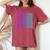 House Musicaporwave Techno House Musique Edm Amoureux Dj T-shirt oversize confortable pour femme Crimson