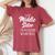 Middle Sister The Reason We Have Rules Matching Sister Camiseta extragrande cómoda para mujer Crimson