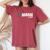 Pit Crew Mama Race Birthday Matching Family Racing Mama Camiseta extragrande cómoda para mujer Crimson