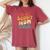In My Scout Mom Era Scout Mom Vintage Women's Oversized Comfort T-Shirt Crimson