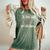Musique Métier Super Dj Qui Déchire Animatrice Dj T-shirt oversize confortable pour femme Moss