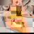 First I Drink Dunkin Then Teach Munchkins Coffee Teacher Women's Oversized Comfort T-Shirt Mustard
