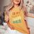 In My Scout Mom Era Scout Mom Vintage Women's Oversized Comfort T-Shirt Mustard