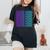 House Musicaporwave Techno House Musique Edm Amoureux Dj T-shirt oversize confortable pour femme Noire