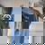 Women's Oversized T-Shirt - Cute Back Print Raccoon Theme Blue Jean Women's Oversized T-Shirt - Cute Back Print Raccoon Theme Blue Jean