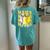 Mom Of Both Baseball Softball Coquette Baseball Women's Oversized Comfort T-Shirt Back Print Chalky Mint