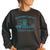 Support Local Wildlife Sweatshirt - Women's Vintage Style, Oversized Black Support Local Wildlife Sweatshirt - Women's Vintage Style, Oversized Black