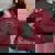 Raccoon Graphic Women’s Oversized Sweatshirt | Fun & Cozy Casual Wear Maroon Raccoon Graphic Women’s Oversized Sweatshirt | Fun & Cozy Casual Wear Maroon
