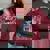 Raccoon Meme Women's Oversized Sweatshirt – Fun Animal Team Theme Maroon Raccoon Meme Women's Oversized Sweatshirt – Fun Animal Team Theme Maroon