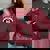 Raccoon 'Trash Panda' Women's Sweatshirt - Cartoon Casual Maroon Raccoon 'Trash Panda' Women's Sweatshirt - Cartoon Casual Maroon