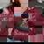 Rizz Em With The Tism Meme Autism Autistic Raccoon Women's Oversized Sweatshirt Maroon Rizz Em With The Tism Meme Autism Autistic Raccoon Women's Oversized Sweatshirt Maroon
