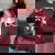 Scared Raccoon Selfie Women's Oversized Sweatshirt - Fun Bigfoot Theme Maroon Scared Raccoon Selfie Women's Oversized Sweatshirt - Fun Bigfoot Theme Maroon