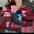 Three Opossum Raccoon Skunk Moon Howling Animal Meme Women's Oversized Sweatshirt Maroon Three Opossum Raccoon Skunk Moon Howling Animal Meme Women's Oversized Sweatshirt Maroon