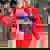 Rizz Em With The Tism Retro Raccoon Meme Women's Oversized Sweatshirt Red Rizz Em With The Tism Retro Raccoon Meme Women's Oversized Sweatshirt Red
