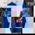 Even Baddies Get Saddies Raccoon Meme Women's Oversized Sweatshirt Royal Blue Even Baddies Get Saddies Raccoon Meme Women's Oversized Sweatshirt Royal Blue