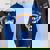 Raccoon Be Gay Do Crime Women's LGBTQ Pride Oversized Sweatshirt Royal Blue Raccoon Be Gay Do Crime Women's LGBTQ Pride Oversized Sweatshirt Royal Blue